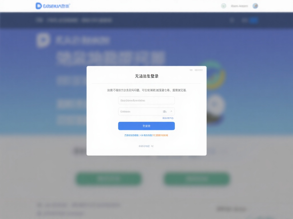 无法访问登录页面：若您在访问过程中遇到问题，可尝试
