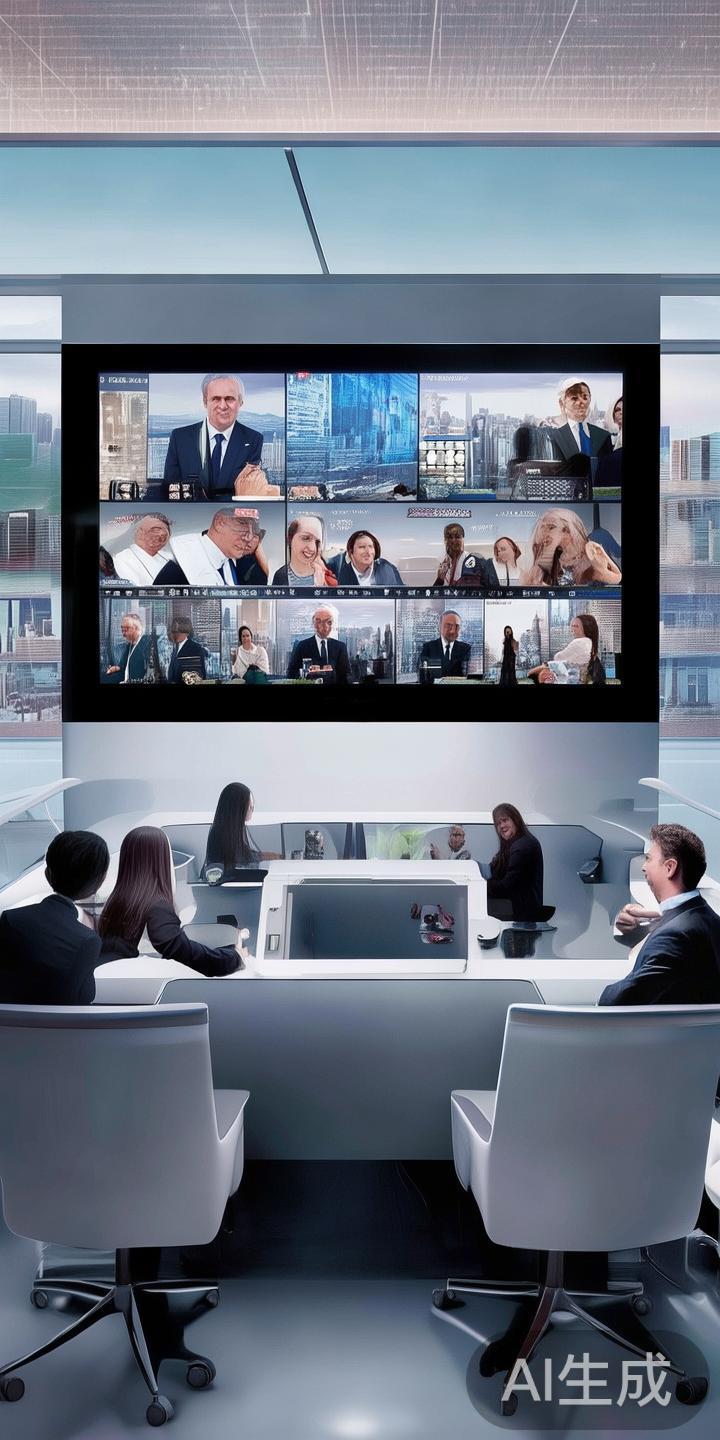 除了传统直播平台，许多企业开始选择专业会议解决方案