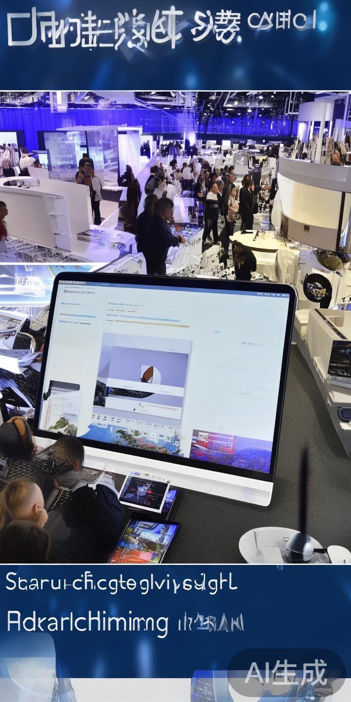 本次年会的一个重要亮点是技术展示区，汇聚了诸多创新